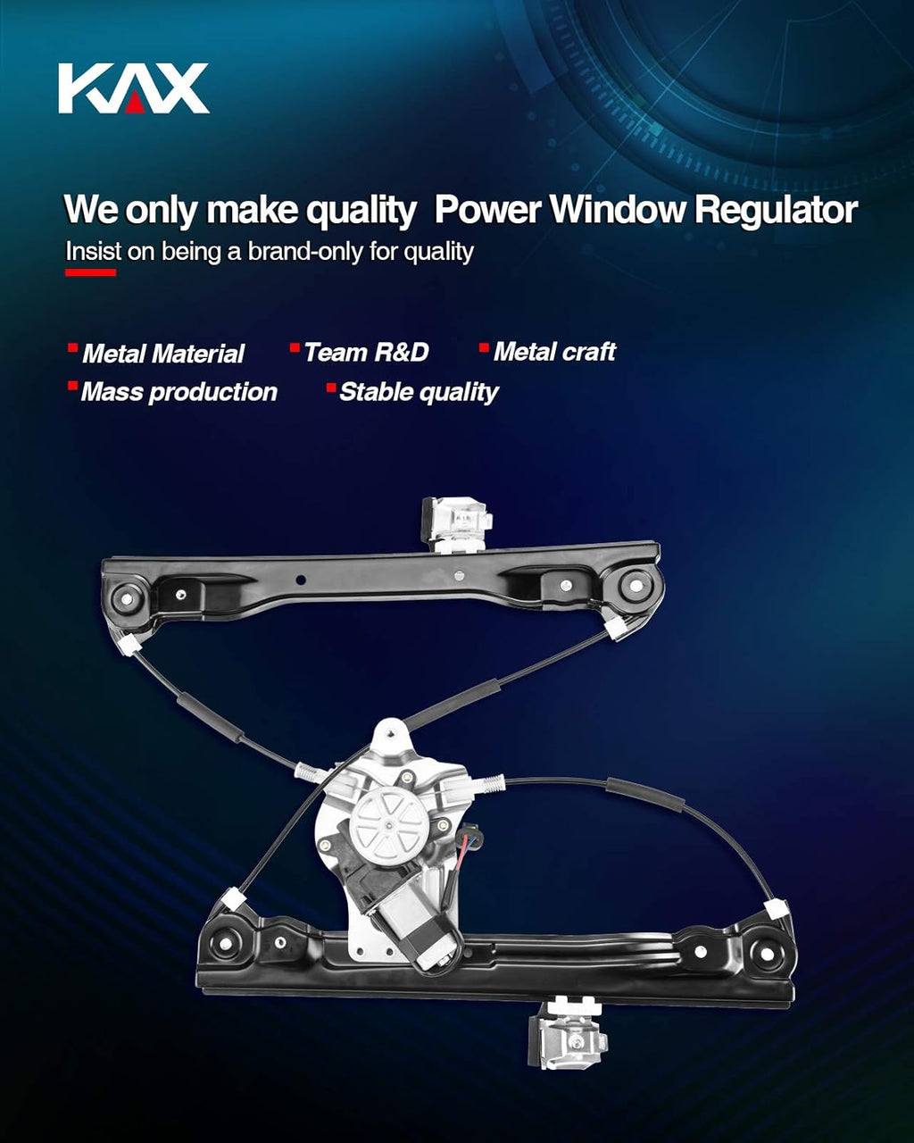 Power Window Motor and Regulator Assembly Front Right Passenger Side Compatible with Cruze 2011-2012 Pack of 2 T30856