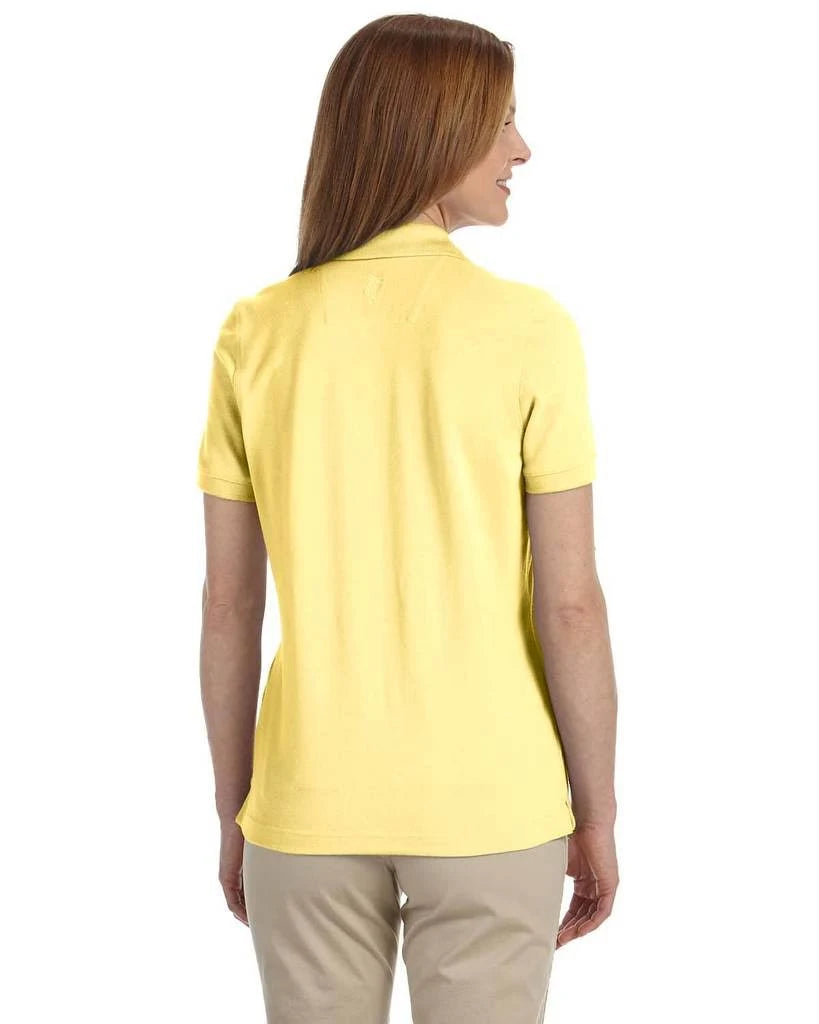Yellow 2XL Combed Cotton Pique Polo Q9189