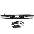 Carbon Steel Rear Step Bumper with License Plate Light Y687786