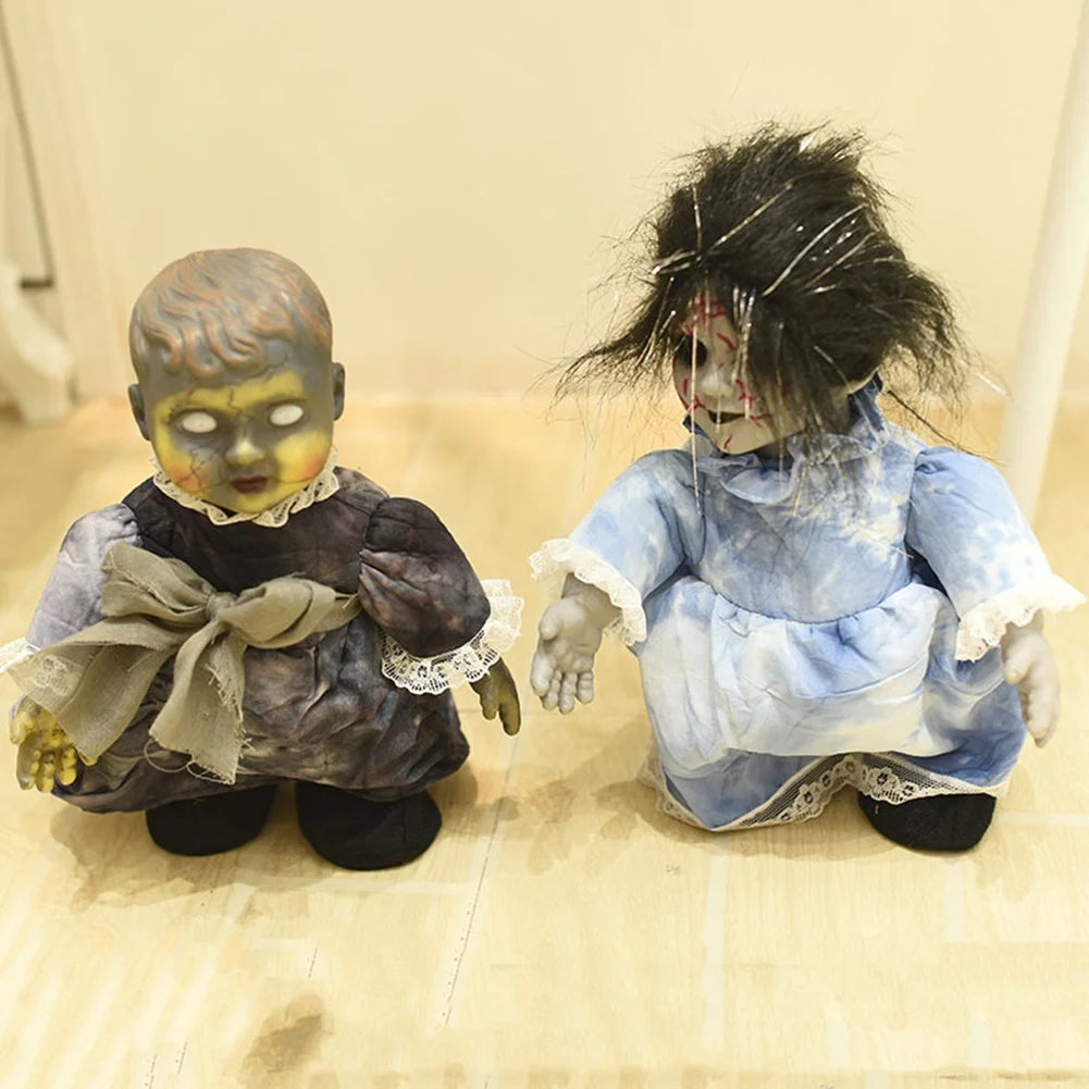 Scary Walking Ghost Doll with Light Up Eye K1510
