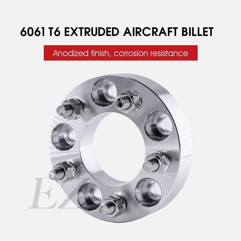 2 Wheel Adapters 5x5.5 to 5 Lug 5" Thickness 1.5 Inch E1051