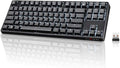 87 Key Wireless Mechanical Gaming Keyboard with Red Switches Z6483