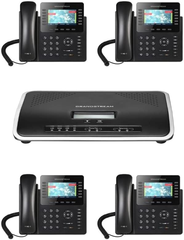 IP PBX with 4 FXO and IP Phone P3618