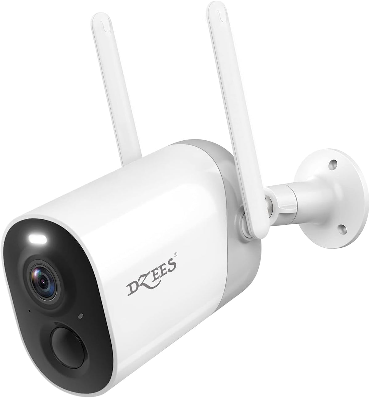 Wireless Outdoor Security Cameras with Spotlight & Siren, 1080P Battery Powered, AI Motion Detection, 2-Way Audio, Color Night Vision, IP66 Weatherproof H3593