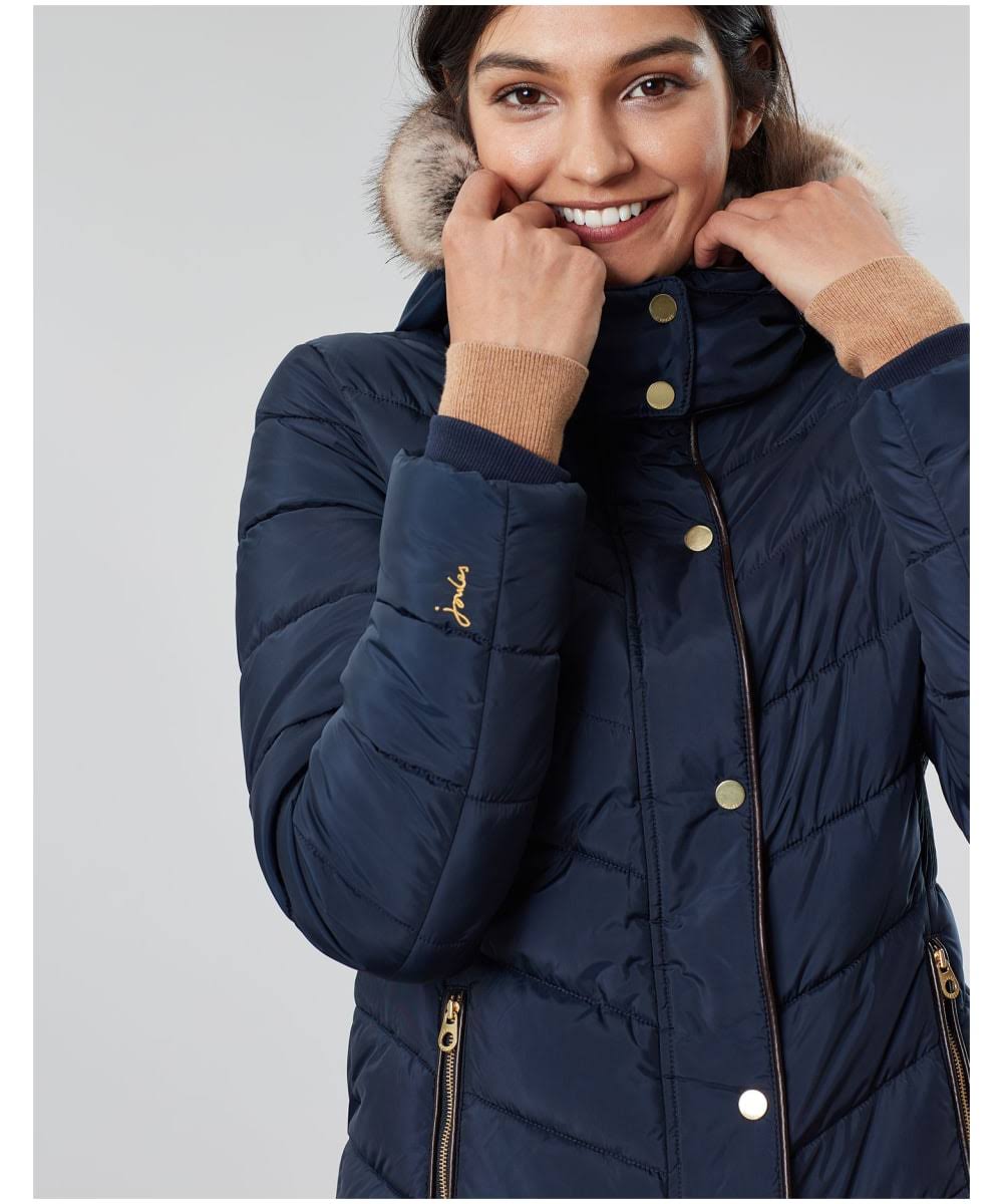Quilted Longline Padded Coat P310