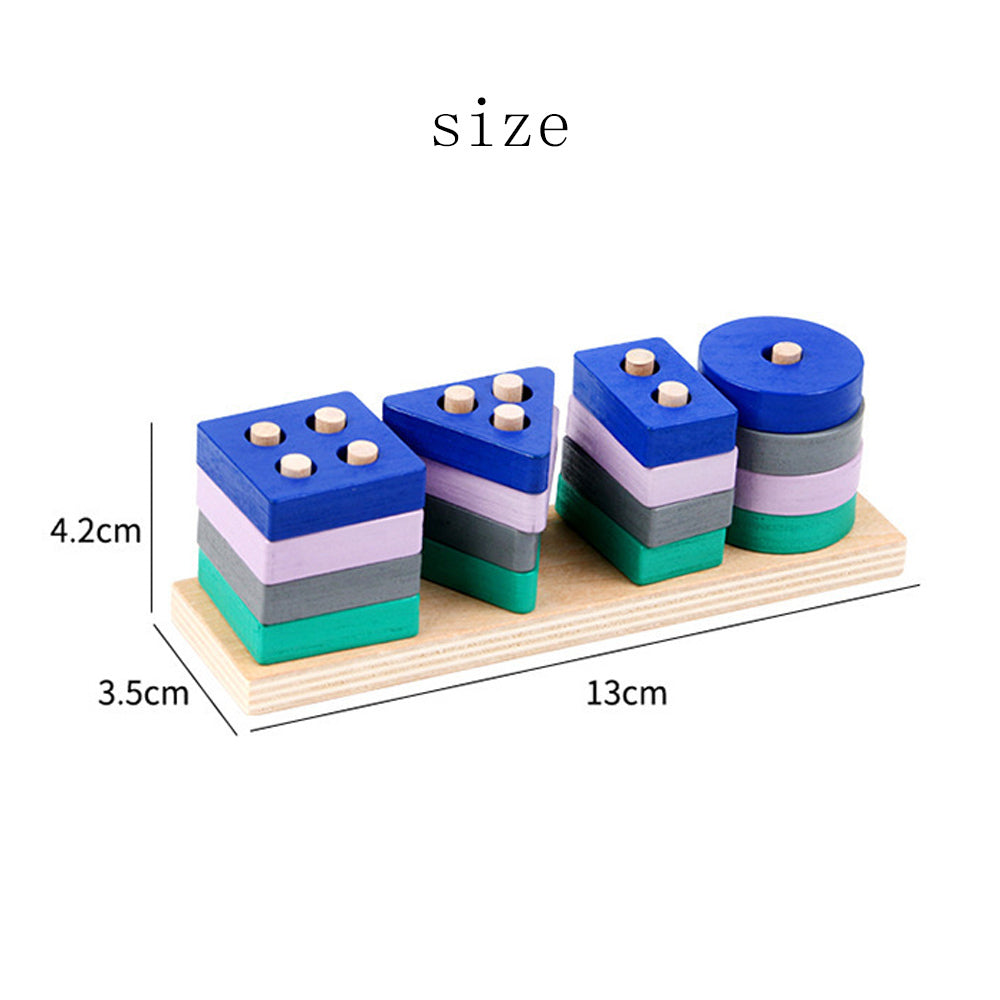 Wooden Sorting and Stacking Toys X97070