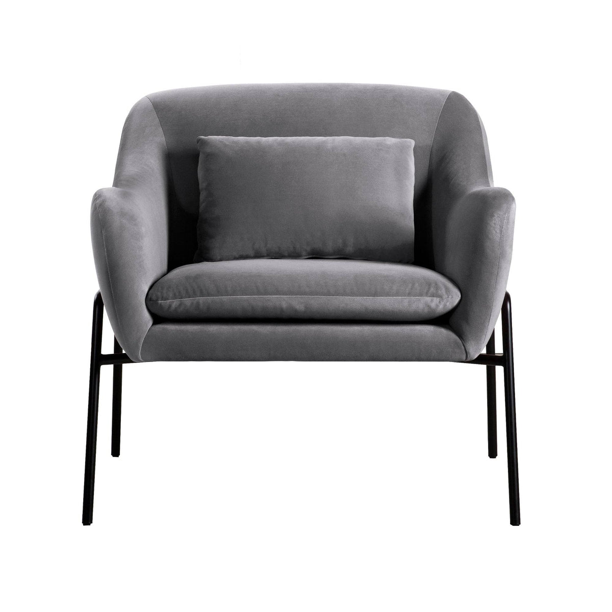 Blue Velvet Accent Chair S43361