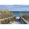 Sandy Boardwalk 5-Panel Wall Mural R1418
