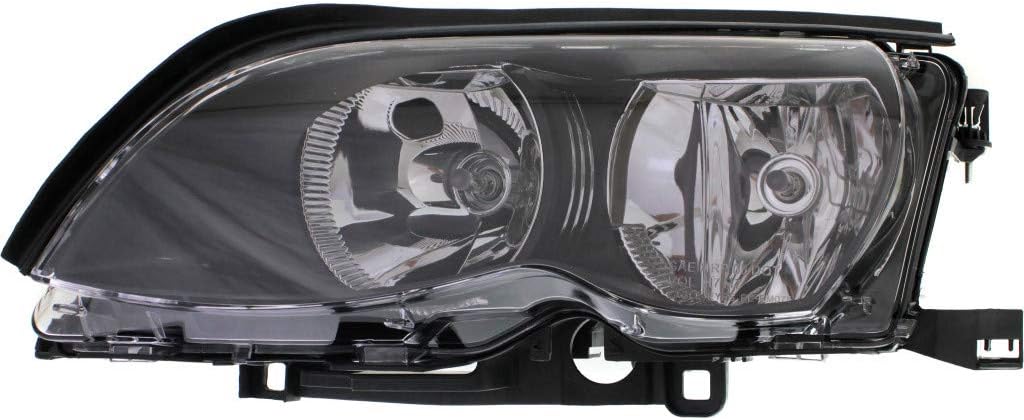 Headlight Assembly Driver Side Halogen with Bulbs V45458