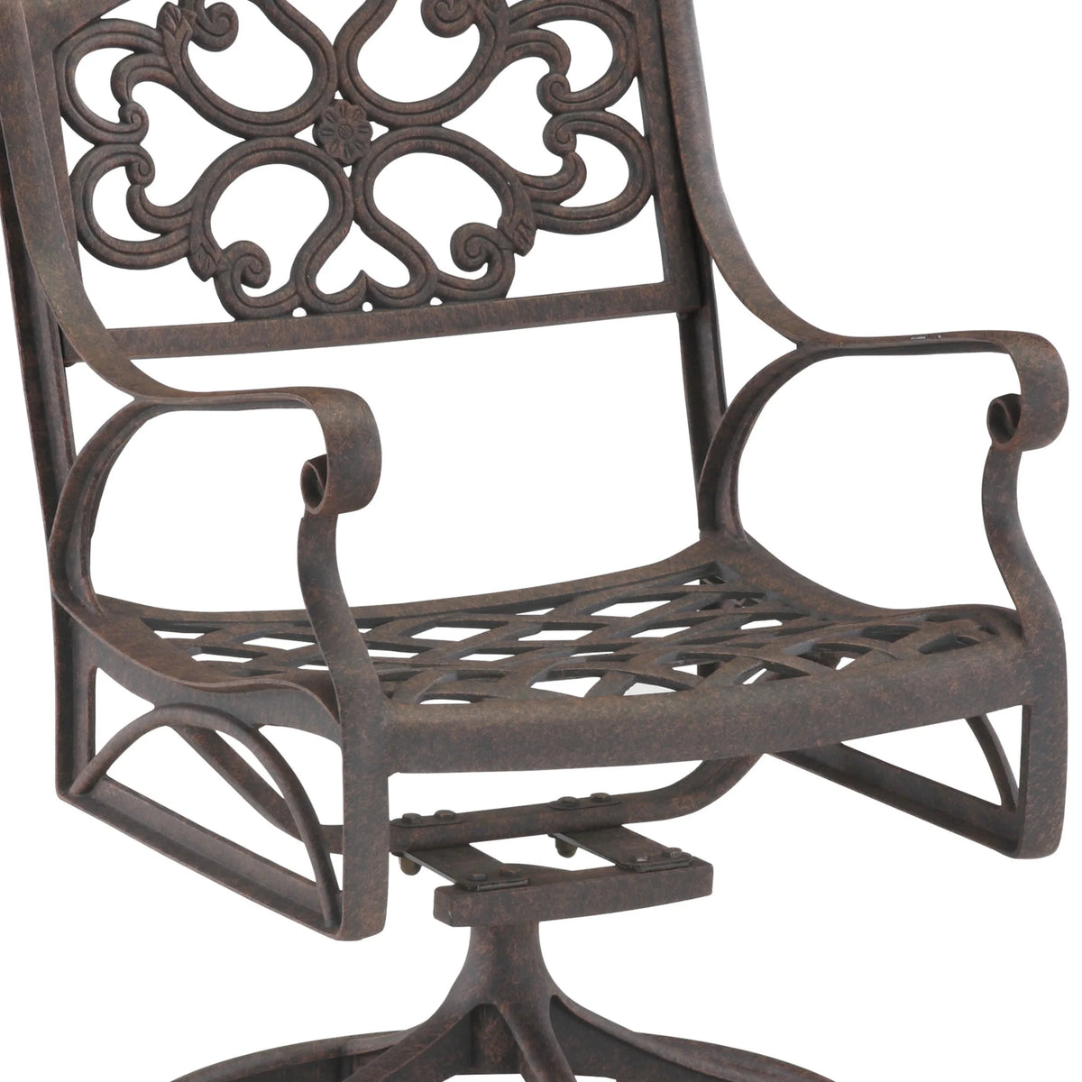 Bronze Outdoor Swivel Rocking Chair F635