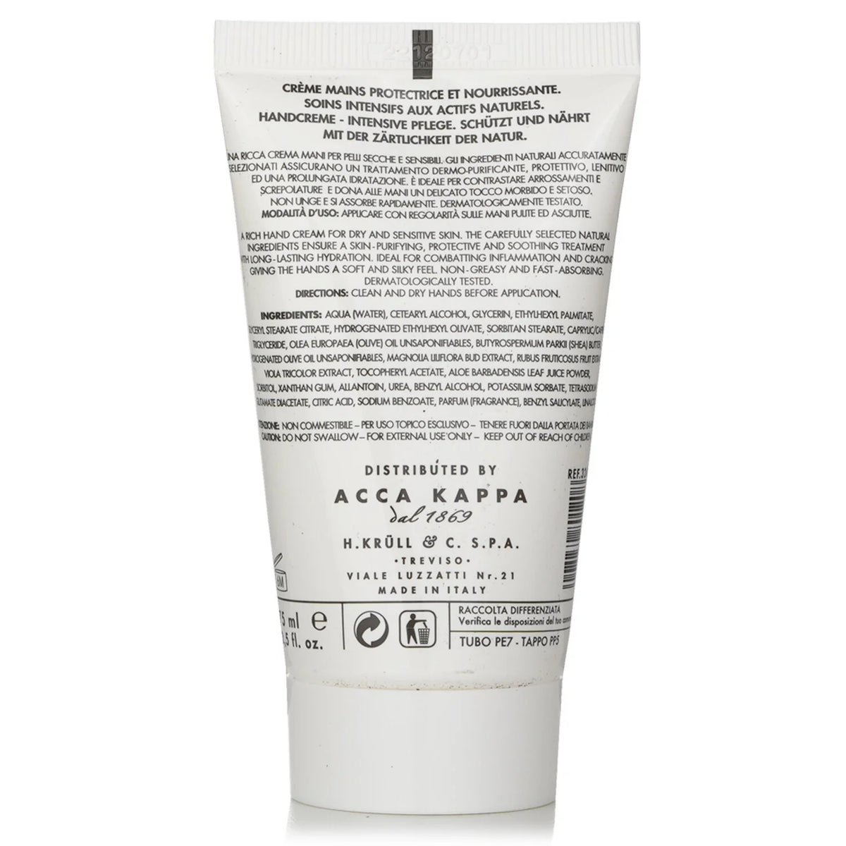 White Moss Hand Cream 75ml P7600