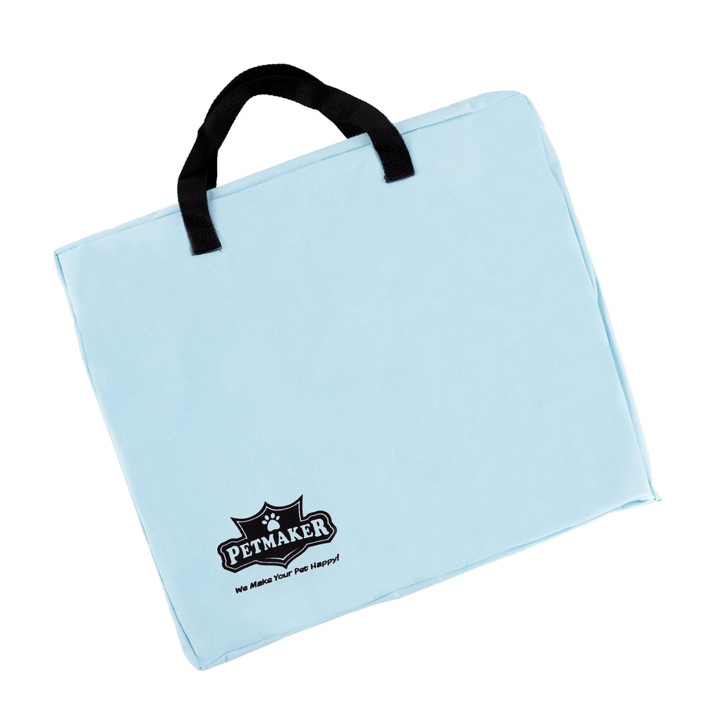 Blue Pop-Up Dog Crate with Carrying Bag Y10129