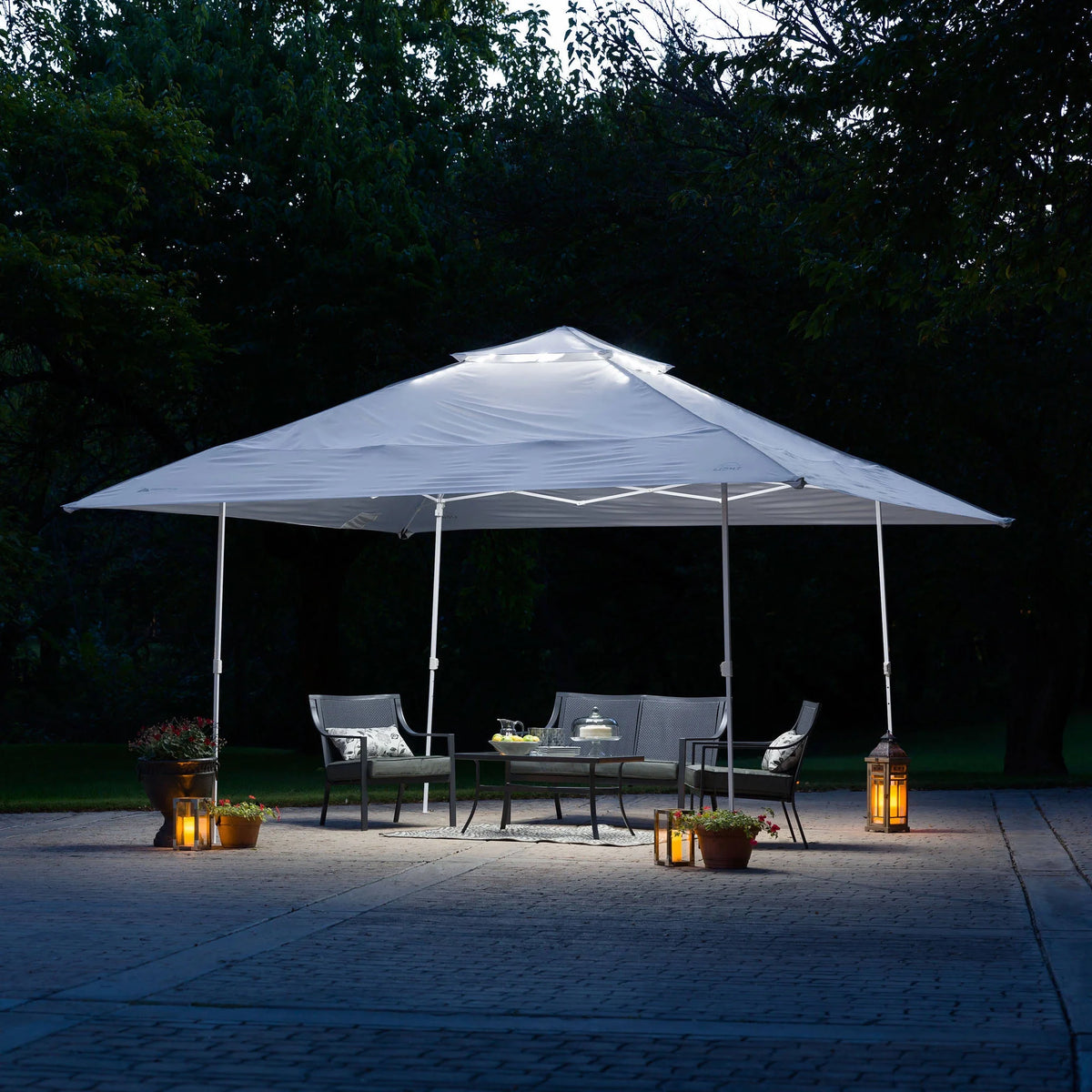 14' x 14' Instant Canopy with LED Lighting System E112634