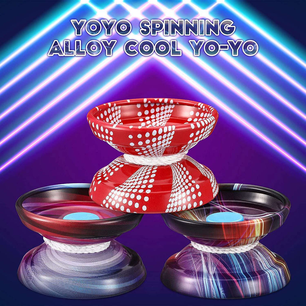 5Pcs Metal Responsive Yoyo Balls for Beginners N1062