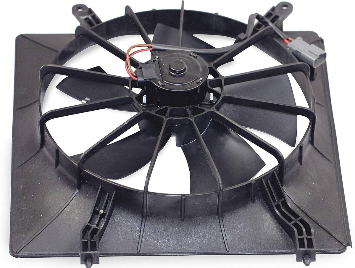 Left Driver Side Radiator Cooling Fan Assembly Pack of 2 F5447