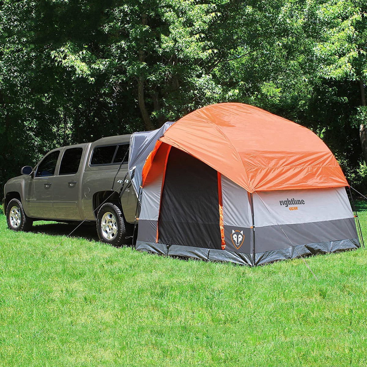 SUV Tent & SUV Air Mattress Car Camping Bundle with Eton Weather Radio P4426
