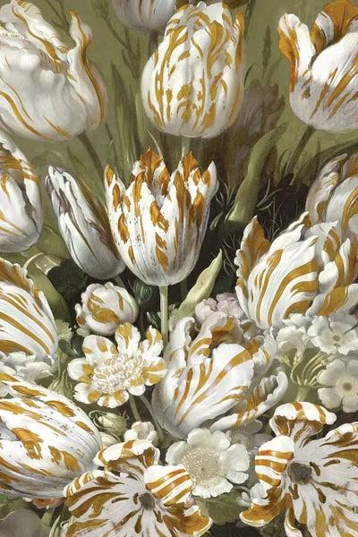 Canvas Art Prints - Golden Tulip Bouquet R3603
