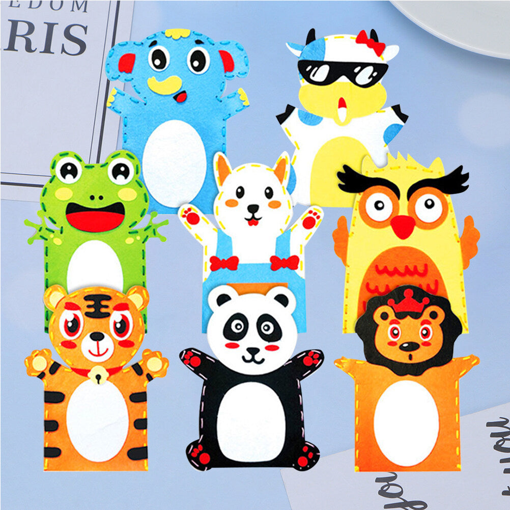 8PCS DIY Doll Making Kit Fabric Weaving Educational Toys C1186