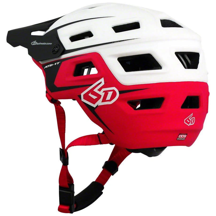 White/Red Evo Trail Helmet W2211
