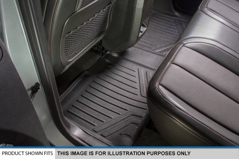 Black 3 Row Floor Mats and Cargo Liner for Honda Pilot A791671