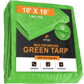 Green Poly Tarps 10 x 16 - Case of 12 D262