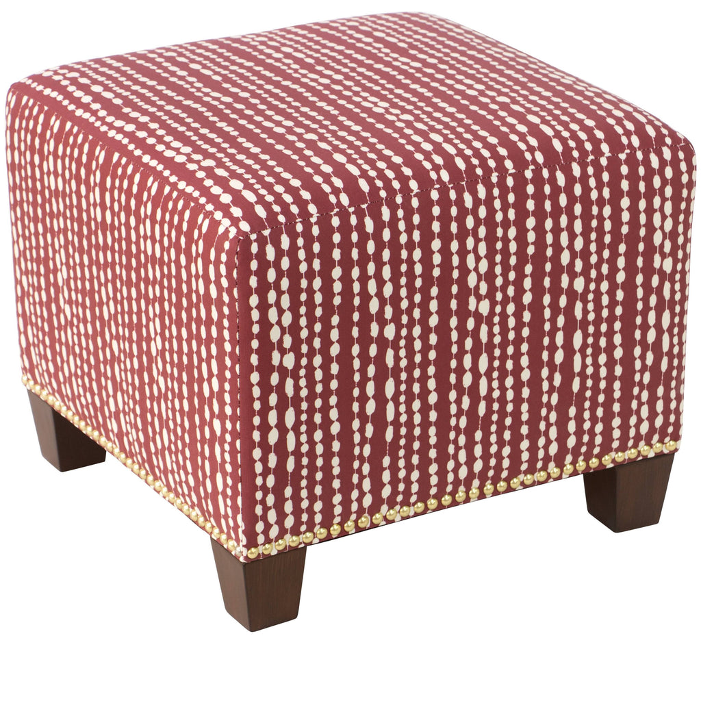 Nail Button Ottoman X2395