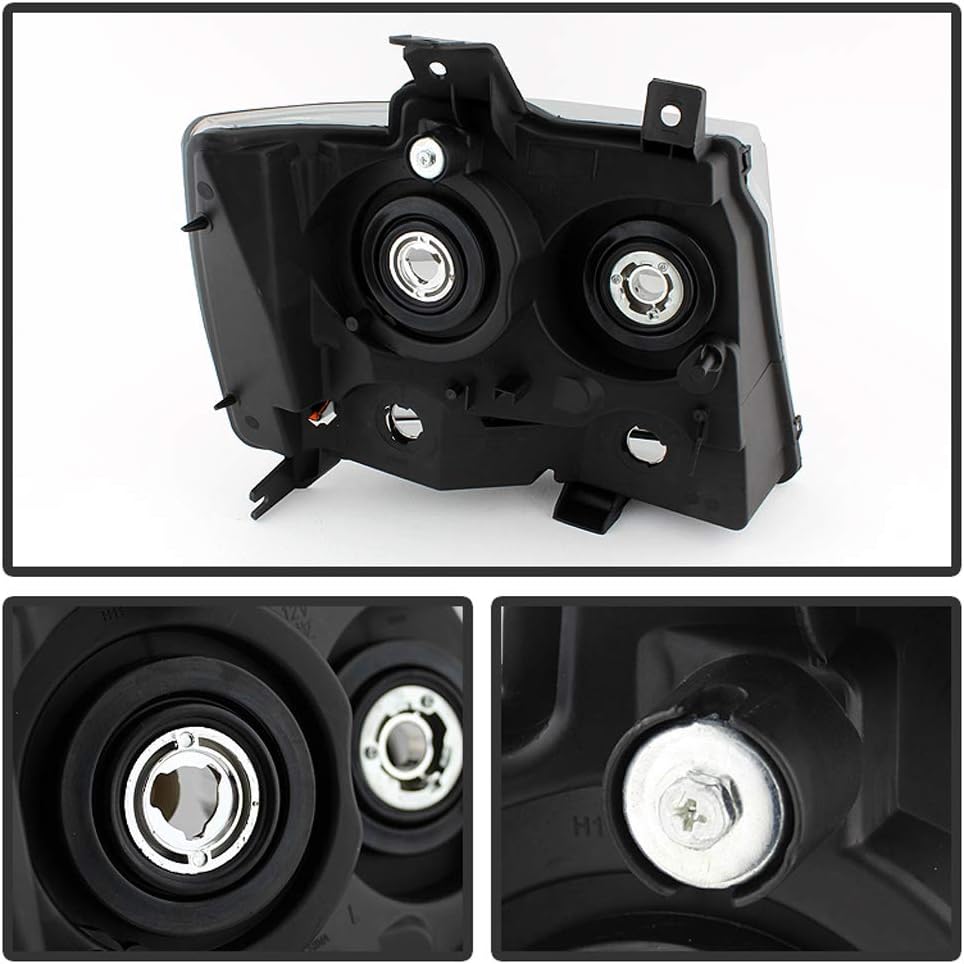 Smoked Factory Look Headlights Driver + Passenger Side Set O5242