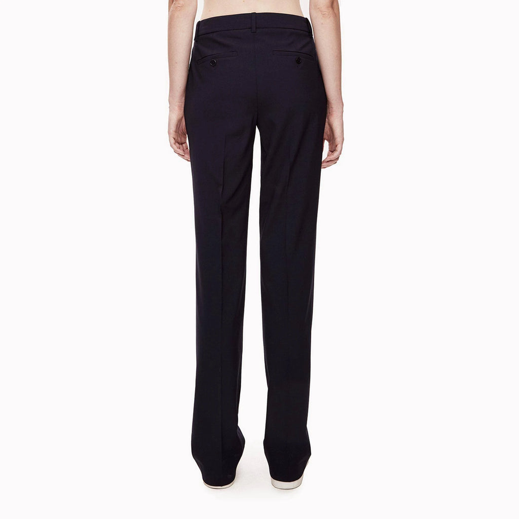 Stretch Wool Relaxed Straight Pant L62411