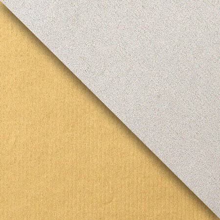 Industrial Size Wrapping Paper, Two-Sided Kraft Gold & Silver, 1/4 Ream S87786