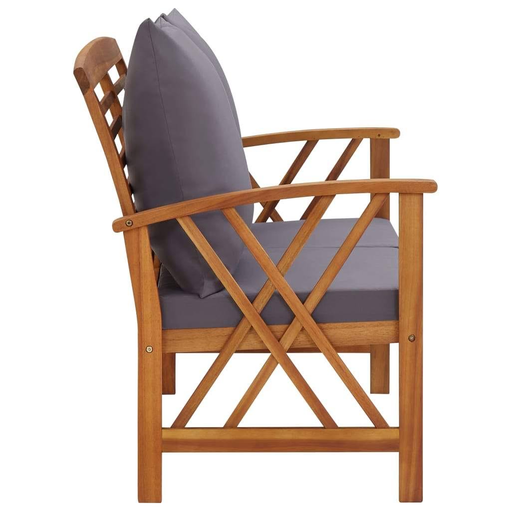 Solid Acacia Wood Garden Bench M975
