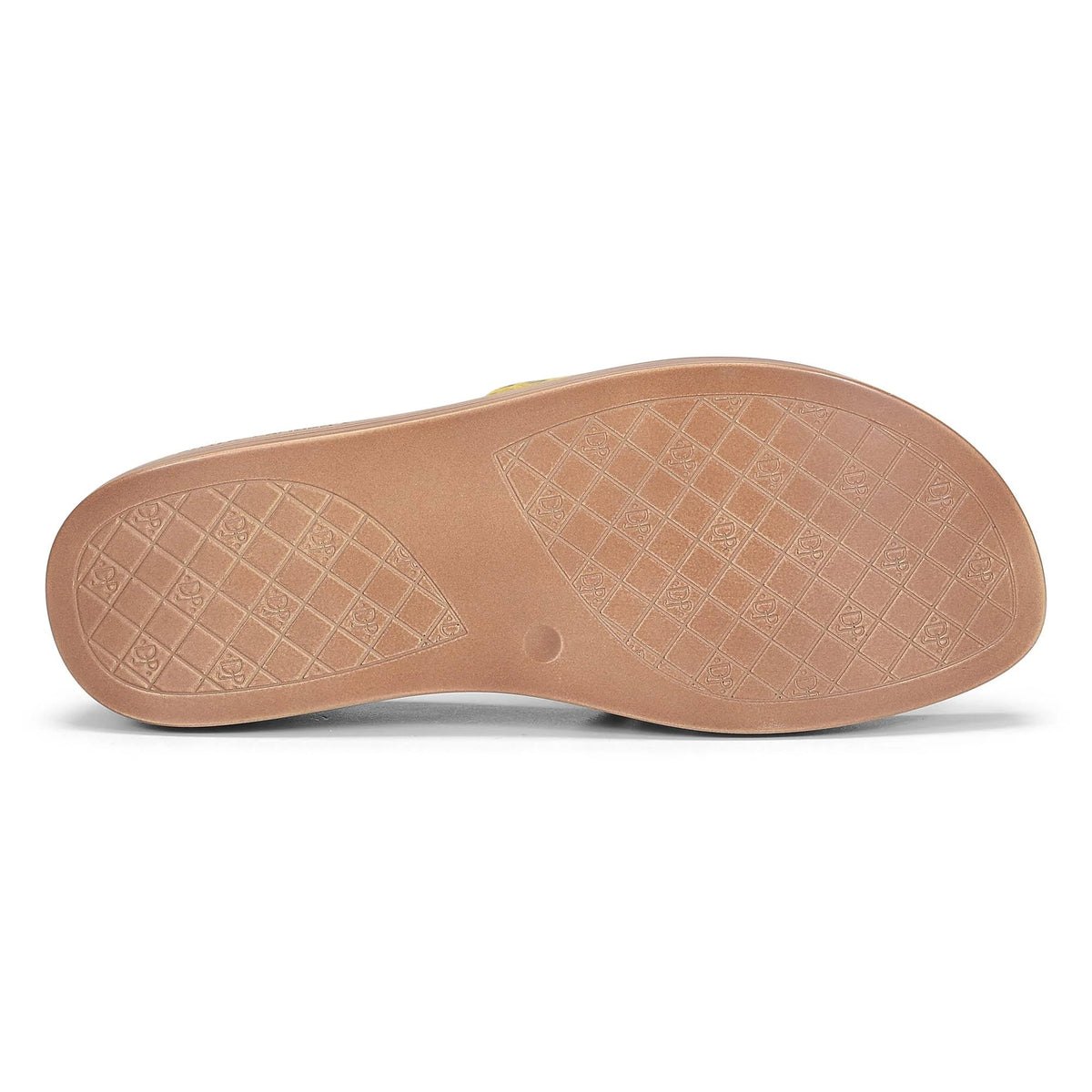 Snake-Embossed Leather Slide F7686