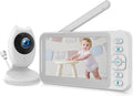 White 4.3 inch LCD Video Baby Monitor with Camera and Audio F920745