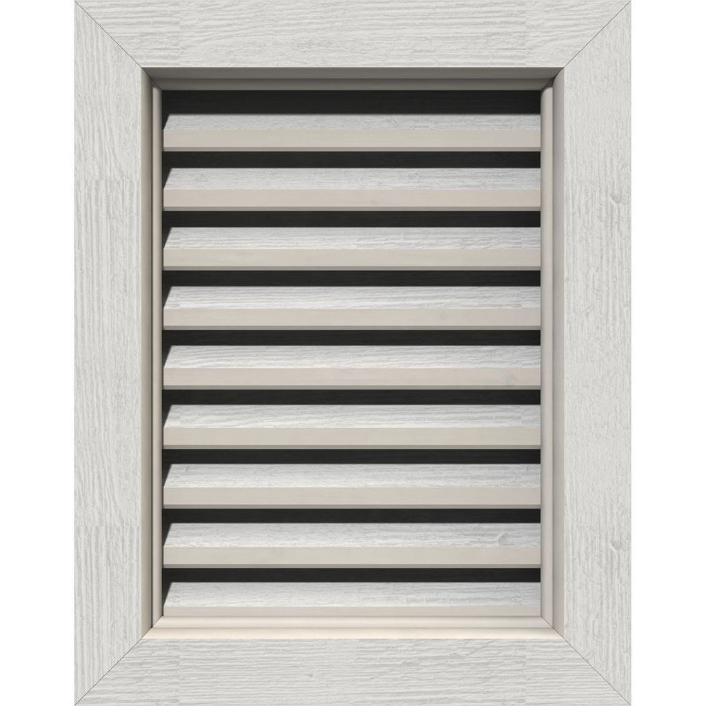 Primed Rough Saw Vertical Gable Vent S3626