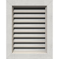 Primed Rough Saw Vertical Gable Vent S3626
