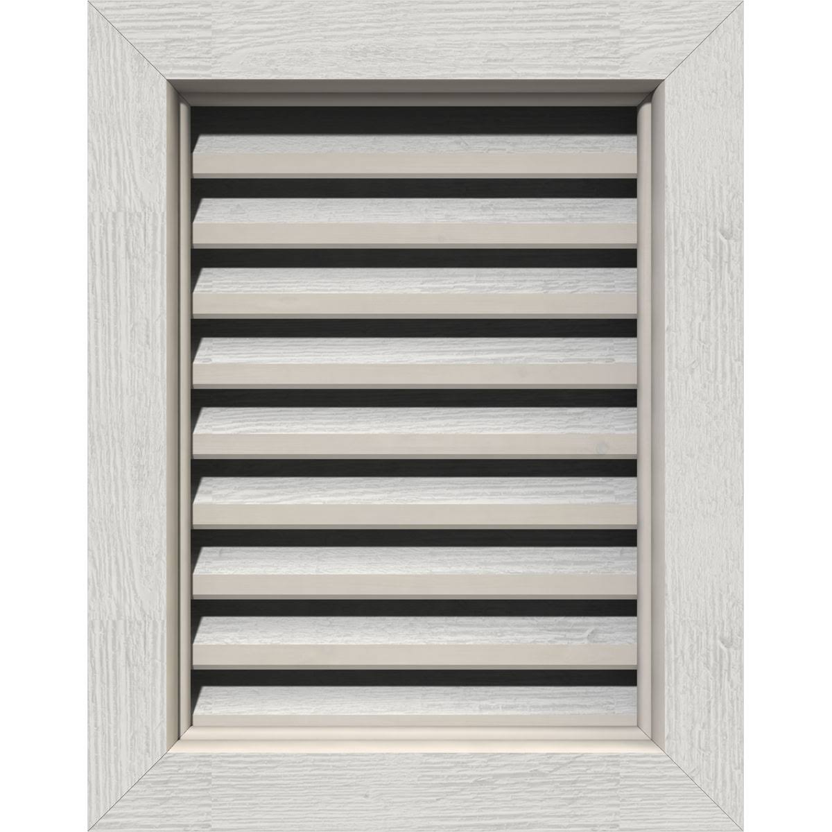 Primed Rough Saw Vertical Gable Vent S3626