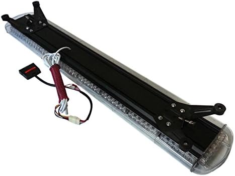 Black Aluminium 53" 108 LED Emergency Warning LightBar J7128