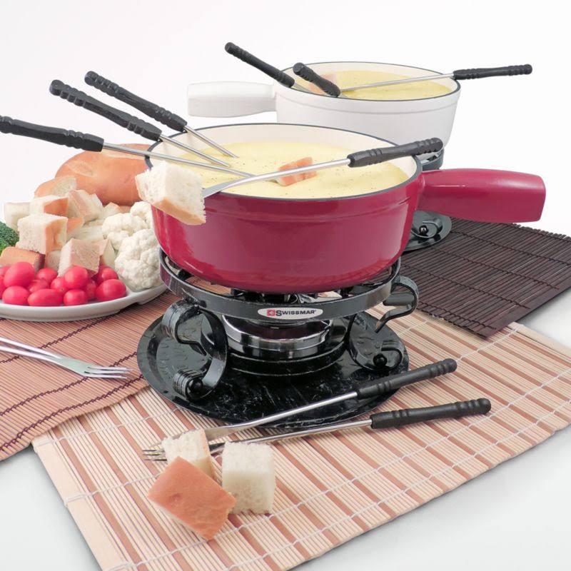 9 Piece Cast Iron Fondue Set N89508