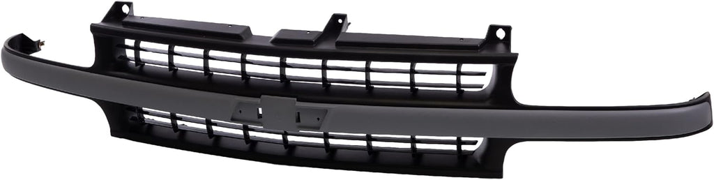 Front Black Grille Assembly With Gray Center Bar Z307