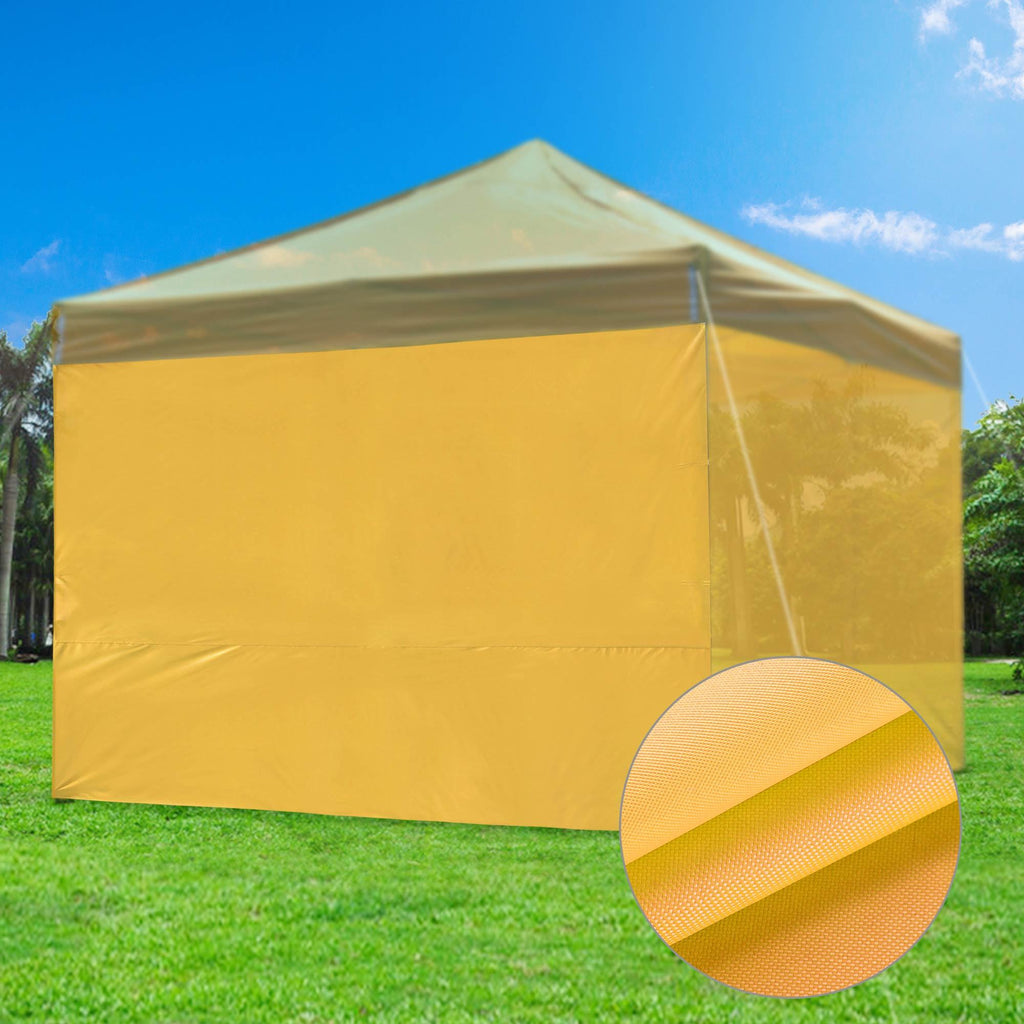 UV-Resistant Mineral Yellow Side Wall for EZ Canopy Gazebo Q48962