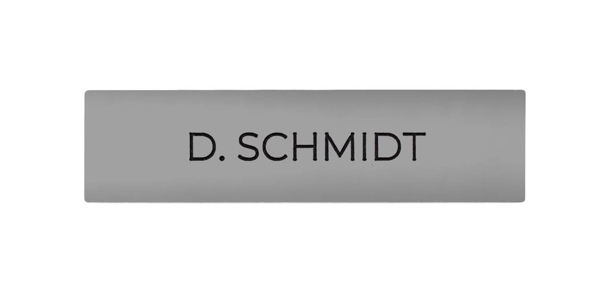 Individual Engraving Self-Adhesive Nameplate V576