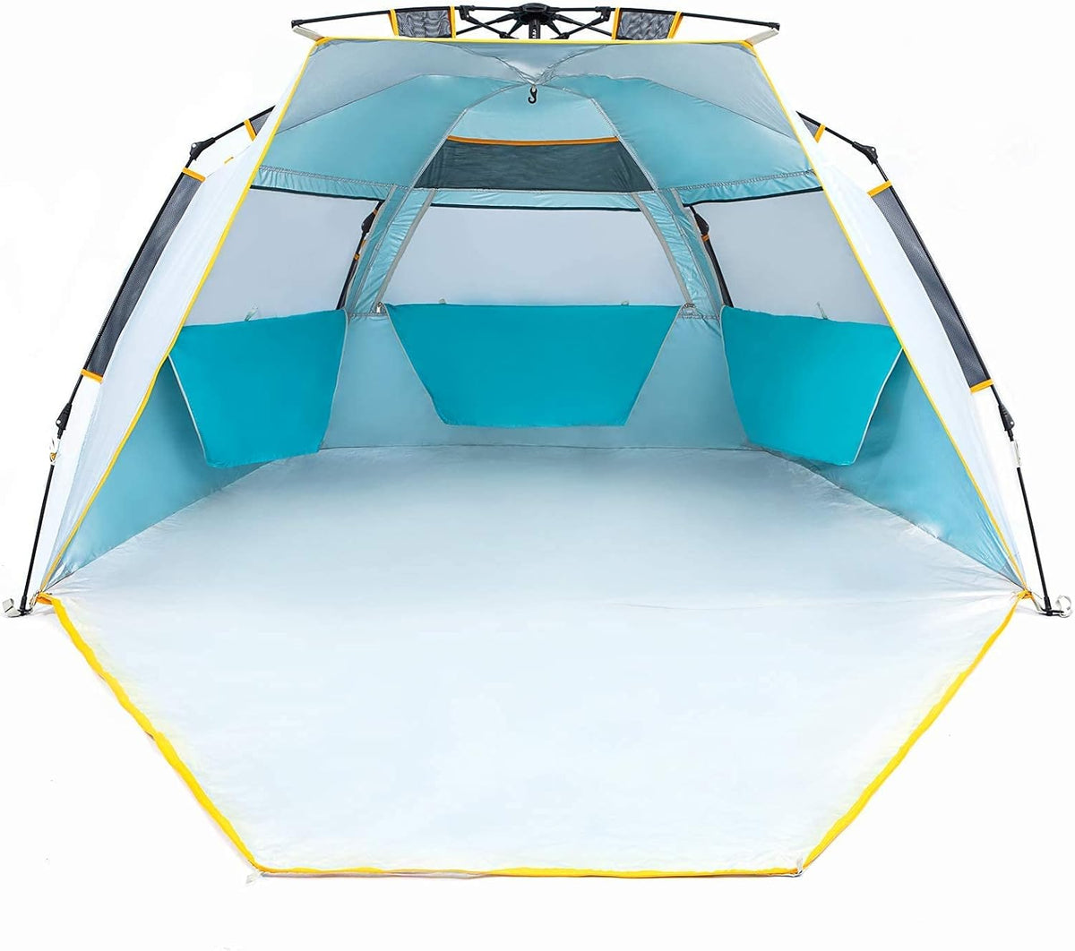 4 Person Instant Beach Tent UPF 50+ Sun Shelter N250