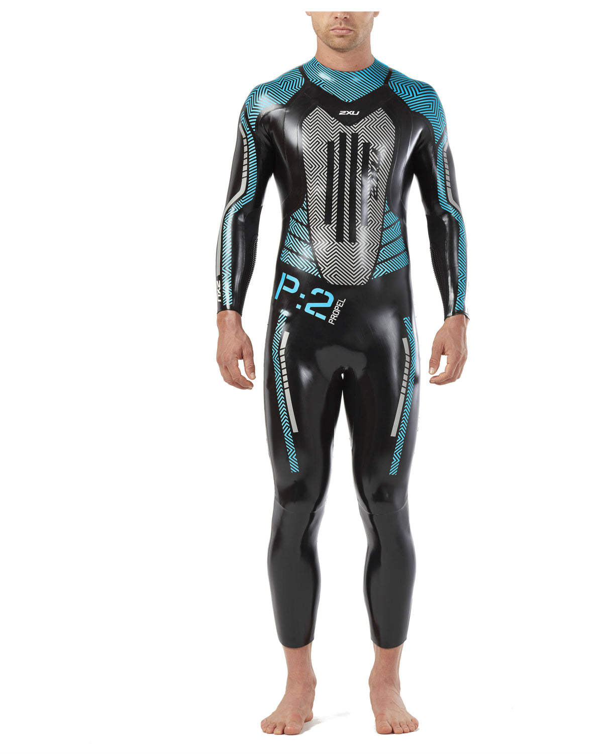 Black / Blue Wetsuit E3271