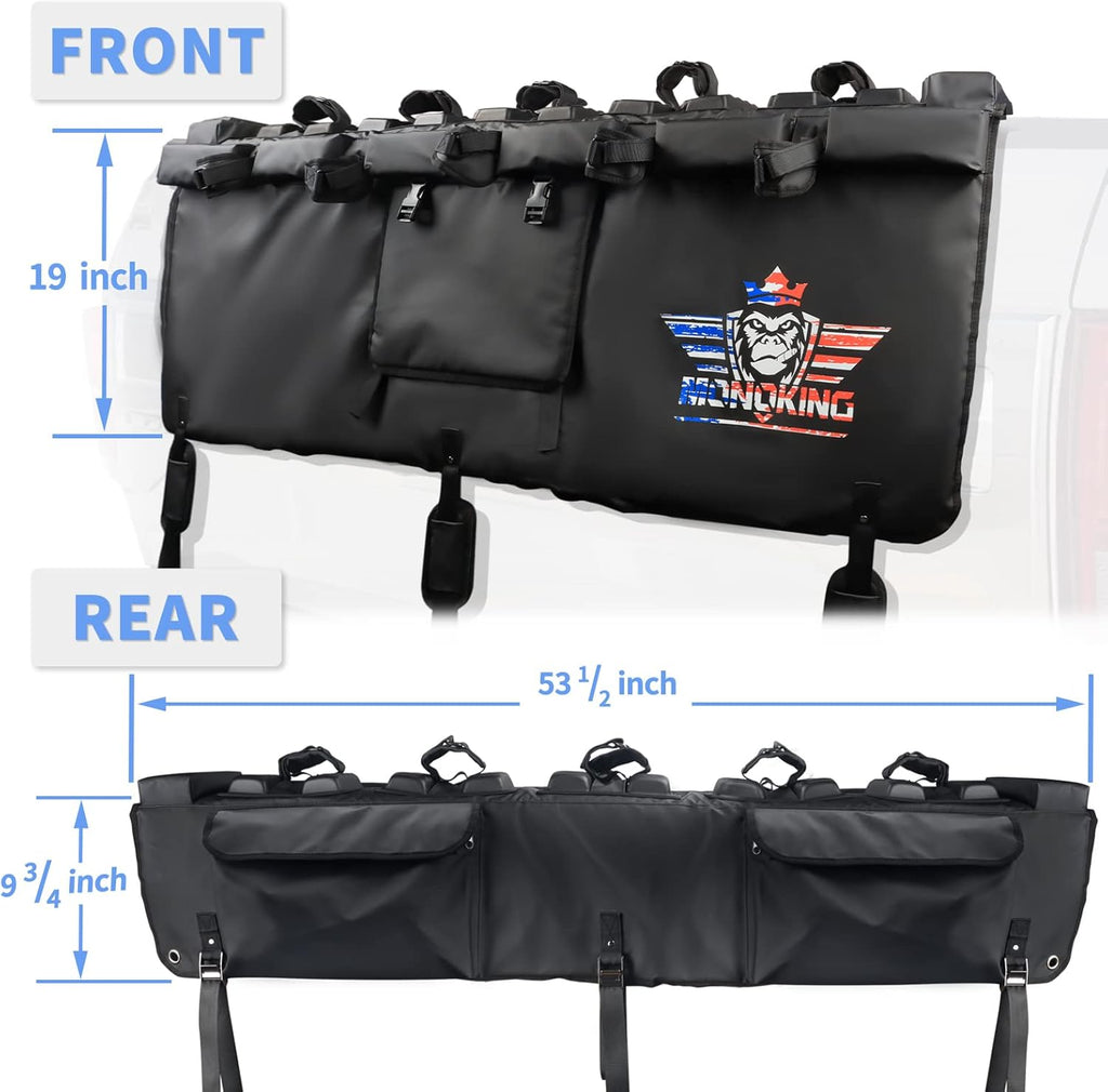 Tailgate Bike Pads with Ratchet Strap, 54" M8072
