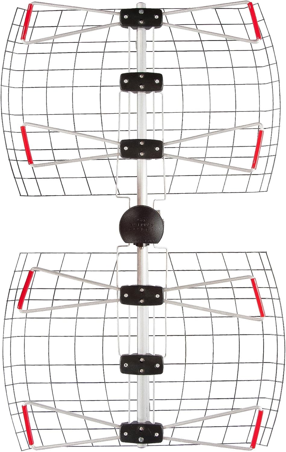 Silver Multi-directional Bowtie TV Antenna J380