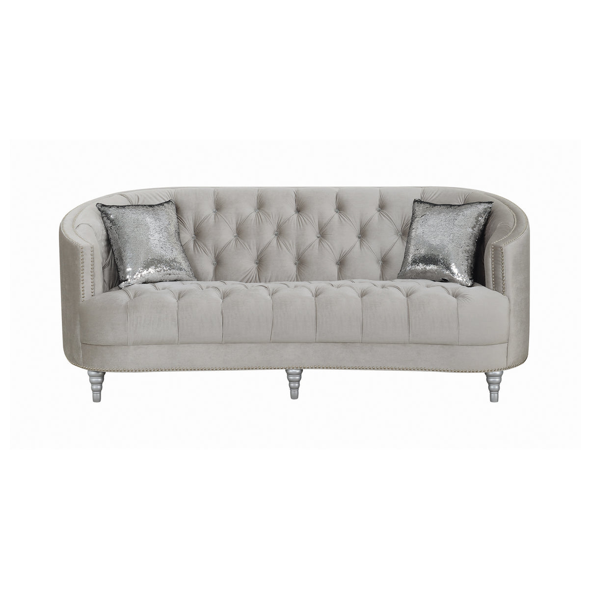 Grey Tufted Sofa H55464