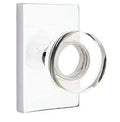 Polished Chrome Crystal Knob Passage Set P419637