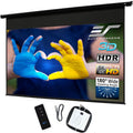Electric Motorized Projector Screen 100 inch 16:9 to 95" 2.35:1 Black G64369