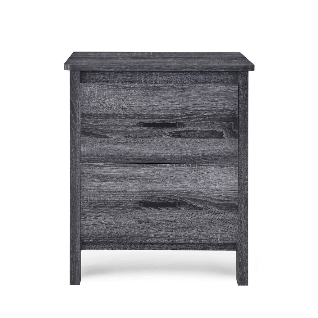 Wenge 2 Drawer Nightstand L169454