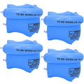 Blue 4 Pack Inflatable PVC Swimming Arm Bands A319