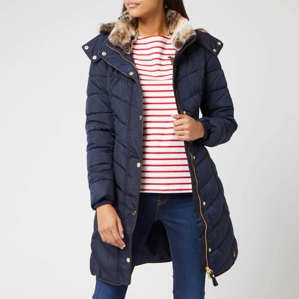 Quilted Longline Padded Coat P310
